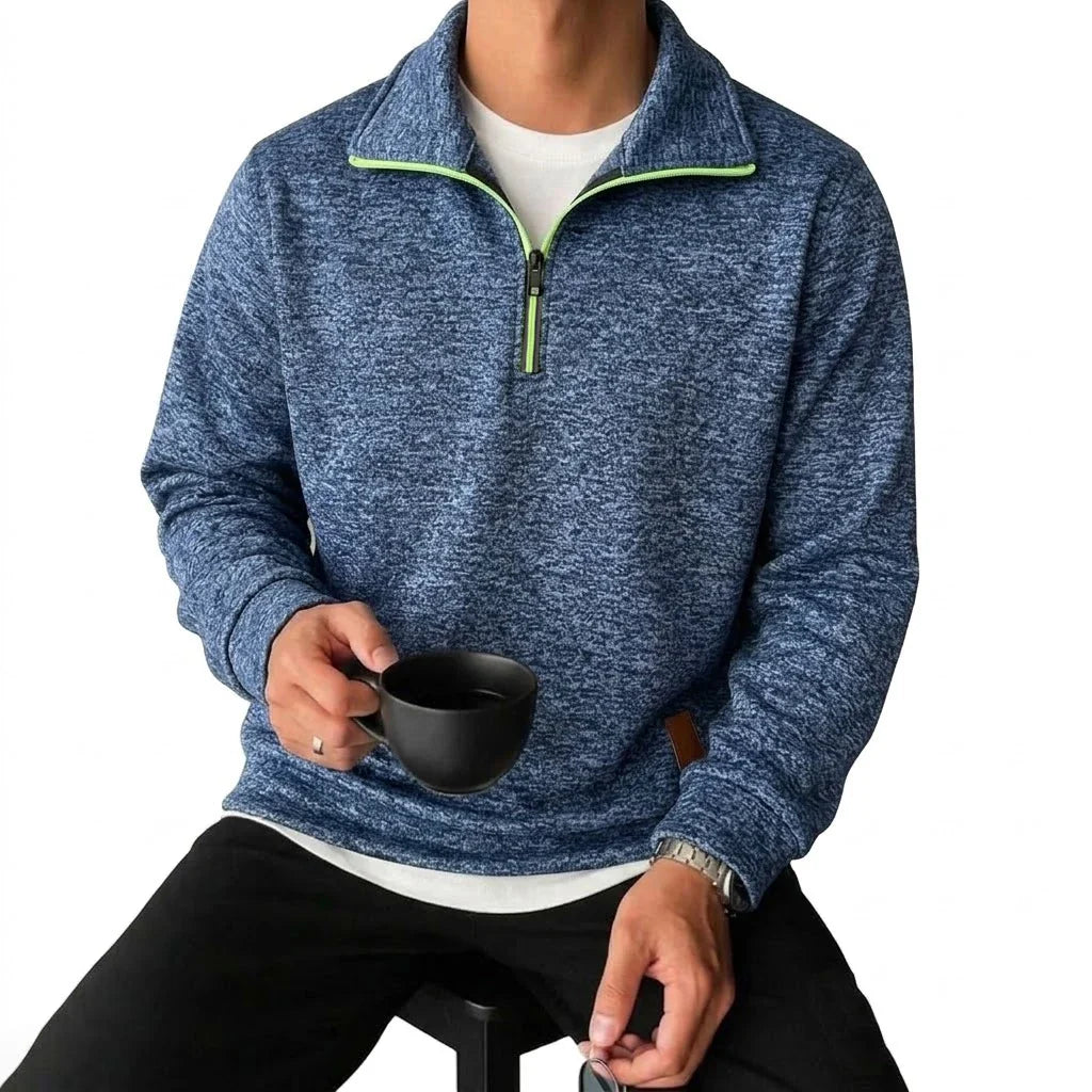 Modern Lightweight Knit Sweatshirt