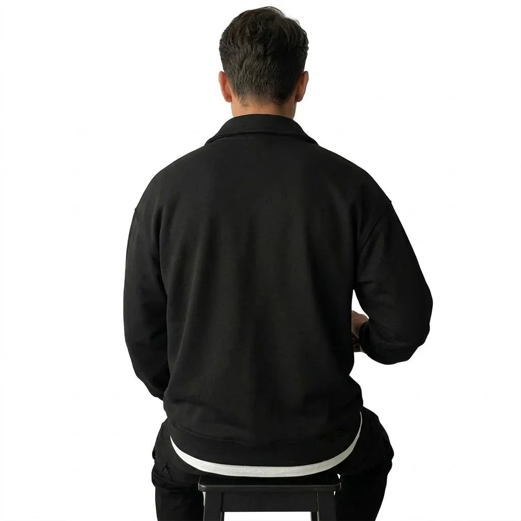 Modern Lightweight Knit Sweatshirt