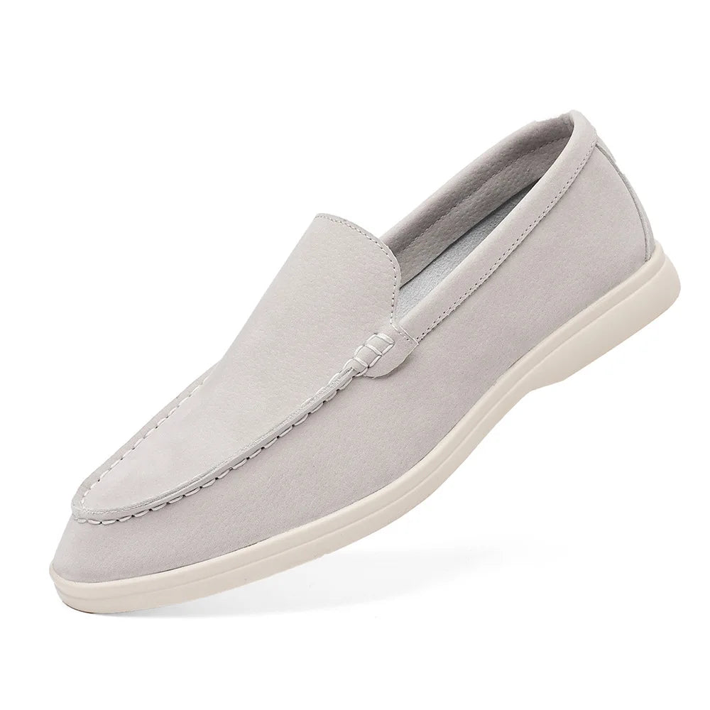 Minimalist Casual Suede Loafers